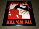 METALLICA KILL EM ALL 2X VINYL LP MUSIC FOR NATIONS MFN 7 DM