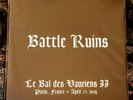 Battle Ruins Glorious Dead Rock N Roll Disgrace Red Smoke Vinyl LP PARIS FRANCE