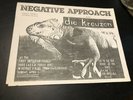 Negative Approach/Die Kreuzen @ The Red Door 80s SoCal hc punk flyer kbd vtg
