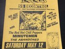 Suicidal Tendencies/SS Decontrol/RHCP/Minutemen 80s SoCal hc punk flyer kbd vtg