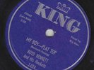 Boyd Bennett – 78 rpm King 1494: My Boy Flat Top/Banjo Rock and Roll; Cond N-