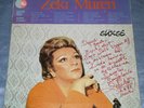 SIGNED AUTOGRAPH Zeki Müren Muren Turkish LP 1089 Elenor Plak stereo record