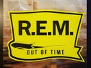 R.E.M. REM Out Of Time LP Record Album Brown Translucent Vinyl Excellent