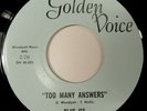 MINT GOLDEN VOICE GARAGE BLUE ICE PEOPLE GET READY TOO MANY ANSWERS '69 GV45-522
