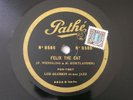 Lud Gluskin et son Jazz Felix the Cat Vertical Cut Pathe 8586 EX+