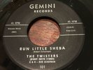 Northern Soul R'n'B The Twisters - Run Little Sheba / Truly. Gemini 101. EX+