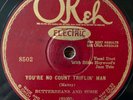 1927 Okeh Jazz/Blues 78rpm record  Butterbeans and Susie, Metcalf  Free US Ship