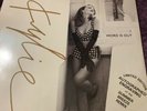 Rare Kylie Minogue - Word Is Out - Autographed Engraving Vinyl 12