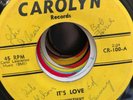 Connecticut Vibrations It's Love / Go-Go CAROLYN 45 rare NETS surf garage