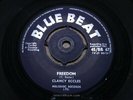 CLANCY ECCLES   Freedom   NR MINT   1961 UK BLUE BEAT BB 67   Reggae R&B Dancers
