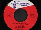 LEE WILLIAMS & CYMBALS: Please Say It Isn't So / Shing-a-ling U.s.a. 45