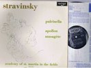 ARGO ZRG 575 OVAL UK TAS LIST NM MARRINER  STRAVINSKY PULCINELLA, APPLLON