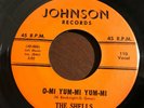 THE SHELLS  O-Mi Yum-Mi Yum-Mi / In The Dim Light Of The Dark 45 Doo wop