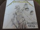 METALLICA - AND JUSTICE FOR ALL - X 2 LPS - +INNERS - DUTCH ISSUE - VERY GOOD