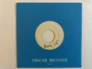 Depeche Mode Behind The Wheel Italy 7” White Label Promo