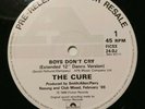 The Cure Boys Don't Cry extended dance version 12