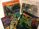 GHOST STORIES-HALLOWEEN-TERROR-HORROR- (4) SCARY VINYL HOLIDAY SPOOKY RECORD LPs