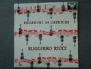 Decca SXL 2194 Paganini 24 Caprices Ruggiero Ricci Narrow Band Label NM-