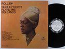 SHIRLEY SCOTT Roll 'Em IMPULSE LP VG+/NM mono wlp gatefold **