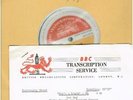 BBC Transcription disc 10
