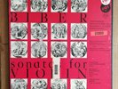 BIBER ROSENKRANTZ LAUTENBACHER Sonatas For Violin Vox Box SVBX 552 NM