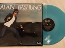 EN COULEURS   Rare ALAIN BASHUNG LP Vinyle BLEU CHATTERTON 1er Album Barclay