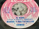 MANUEL Y SUS ESTRELLAS COMBO / EL DURO / PALABRAS VACIAS / SELLO EBIRAC / 45RPM