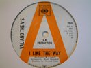 VAL AND THE V'S / I LIKE THE WAY b/w WITH THIS THEME..UK CBS PROMO..RARE PSYCH.