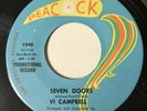Northern Soul 45 Vi Campbell Seven Doors Peacock Lbl. PROMO