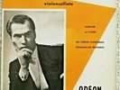 BERNARD MICHELIN ,cello Play SAINT-SAENS / MASSENET / MENDELSSOHN EP ODEON 3256