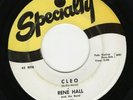Rene Hall 45 Cleo/Frankie and Johnny SPECIALTY EX exotica popcorn R&B HEAR