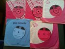 Kinks/Five UK Original 1960s PYE 45s As One Lot.