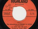 Al Casey and the Bats 45 Frank N. Stein HIGHLAND Halloween R&B rocker HEAR