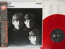 BEATLES WITH THE EMI/ODEON EAS-70131 Japan OBI MONO CLEAR RED VINYL VINYL LP