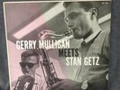 Original Gerry Mulligan Meets Stan Getz  LP Verve MGV Mono  Very Nice