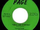 OBSCURE TEXAS GARAGE 45 on RARE LABEL - FIFTH PAGE - TODAY & EVERYDAY - HEAR
