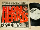 NEON HEARTS V. RARE ORIG 1ST PRESS 7