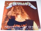 METALLICA - NEWKIDS 1ST SHOW / LIVE 1986 - LP BLUE VINYL RARE CONCERT V450