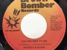 BEVERLY & DUANE You Belong To Me / Love BROWN BOMBER Detroit MOD SOUL NM