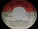 THE CURE - No Puedo Ser Como Tu  (1987 MEXICO 7