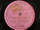 78rpm Titta Ruffo & Perello de Segurola - I Puritani (Bellini) Gramophone 54360