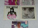 Jesse Johnson / Ta Mara and The Seen 45 RPM singles with picture sleeves