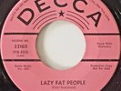 THE BARRON KNIGHTS Lazy Fat People 1967 DECCA PROMO 45 Pete Townsend Writer