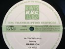 MARILLION BBC transcription disc-In Concert 353 CN 4557/S