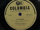 Hector Varela – 78rpm Single 10-inch Columbia #30136 La Cumparsita (Tango)