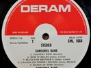 SOMEONES BAND SELF TITLED OG UK STEREO DERAM RECORDS LP SML 1068 P2W/P2W CLIP