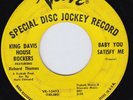 KING DAVIS HOUSE ROCKERS Baby You Satisfy Me STOMPING northern soul 45 LISTEN