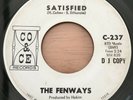 THE FENWAYS   SATISFIED   CO & CE Demo US original Pounding Northern Soul dancer