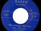 The Capitols  Tired running frrom you  Northern soul Popcorn MINT-
