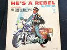 HE's A REBEL THE CRYSTALS VINYL LP 1 st PHILLIES LABEL PHLP 4001 LOB